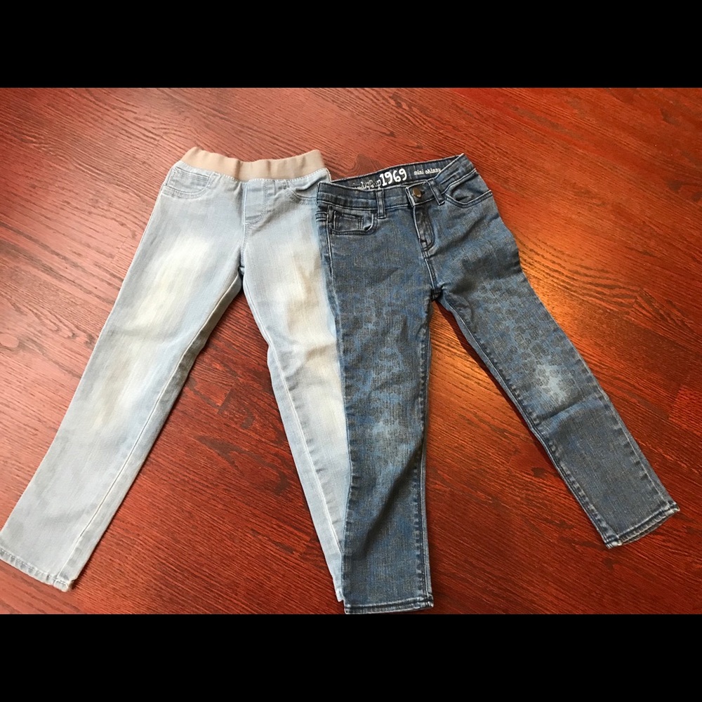 Gap and Cherokee Girls Jeans size 5